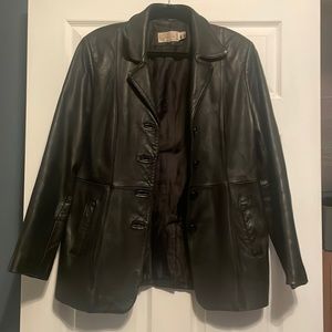 Dimensión New York Italian Genuine Leather Jacket